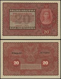 20 marek polskich 23.08.1919, seria II-AC, numer