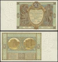 50 złotych 1.09.1929, seria ES, numeracja 030026