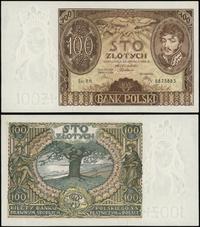 100 złotych 9.11.1934, seria BH, numeracja 88738