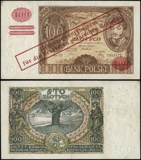 100 złotych 9.11.1934 (1939), seria C.D., numera