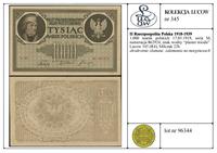 Polska, 1.000 marek polskich, 17.05.1919