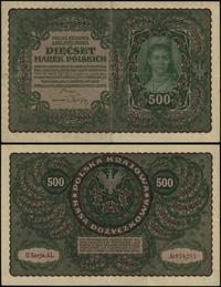 500 marek polskich 23.08.1919, seria II-AL, nume