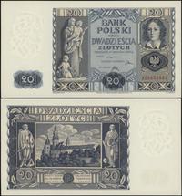 20 złotych 11.11.1936, seria AE, numeracja 46586