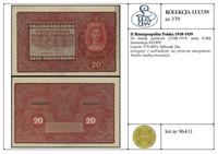 Polska, 20 marek polskich, 23.08.1919