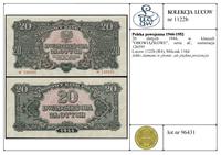 Polska, 20 złotych, 1944