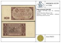 Polska, 5 złotych, 1.07.1948