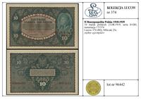 Polska, 10 marek polskich, 23.08.1919