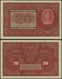 20 marek polskich 23.08.1919, seria II-DH, numer