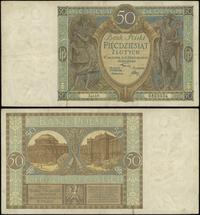 50 złotych 28.08.1925, seria AH, numeracja 08050