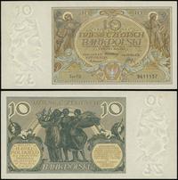 10 złotych 20.07.1929, seria FD, numeracja 96111