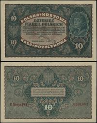 10 marek polskich 23.08.1919, seria II-FQ, numer