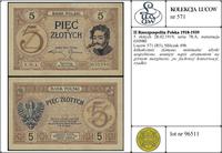 Polska, 5 złotych, 28.02.1919