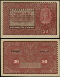 20 marek polskich 23.08.1919, seria II-EO, numer