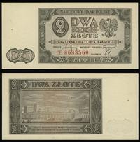 2 złote 1.07.1948, seria CE, numeracja 8683560, 