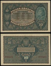 10 marek polskich 23.08.1919, seria II-Q, numera