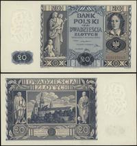 20 złotych 11.11.1936, seria AS, numeracja 30250