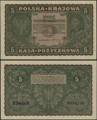 5 marek polskich 23.08.1919, seria II-N, numerac