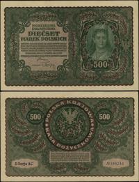 500 marek polskich 23.08.1919, seria II-AC, nume