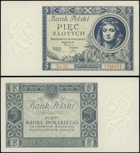 5 złotych 2.01.1930, seria CC, numeracja 1780273