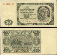 50 złotych 1.07.1948, seria BL, numeracja 842246