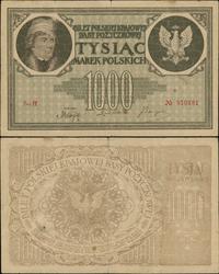 1.000 marek polskich 17.05.1919, seria H, numera