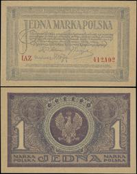 1 marka polska 17.05.1919, seria IAZ, numeracja 