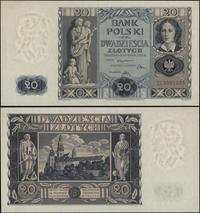 20 złotych 11.11.1936, seria CC, numeracja 50010