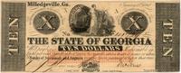 10 dolarów 15.01.1862, The State of Georgia, Pic