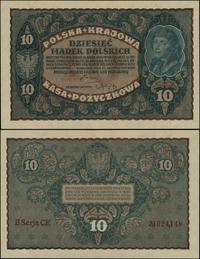 10 marek polskich 23.08.1919, seria II-CE, numer