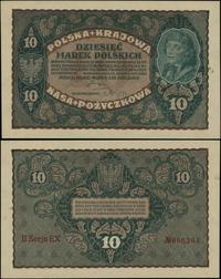 10 marek polskich 23.08.1919, seria II-EX, numer