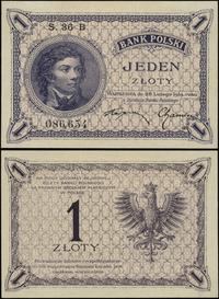 1 złoty 28.02.1919, seria 36 B, numeracja 086654
