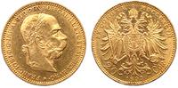 20 koron 1897, Wiedeń, złoto, 6,78 g, Fr. 421