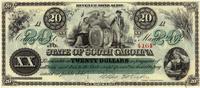 20 dolarów 2.03.1872, The State of South Carolin