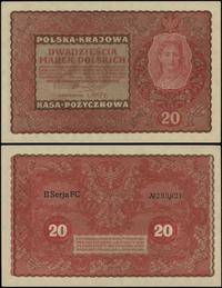 20 marek polskich 23.08.1919, seria II-FC, numer