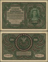 500 marek polskich 23.08.1919, seria II-AH, nume