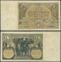 10 złotych 20.07.1929, seria DT, numeracja 37685
