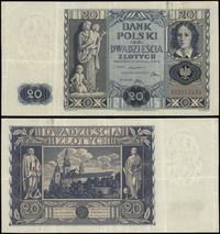 20 złotych 11.11.1936, seria BD, numeracja 20134