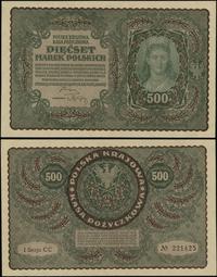 500 marek polskich 23.08.1919, seria I-CC, numer