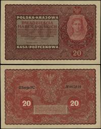 20 marek polskich 23.08.1919, seria II-FC, numer