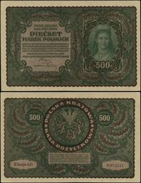 500 marek polskich 23.08.1919, seria II-AD, nume