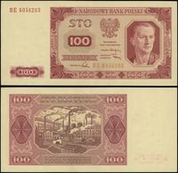 100 złotych 1.07.1948, seria HE, numeracja 60562