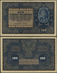 100 marek polskich 23.08.1919, seria IF-O, numer