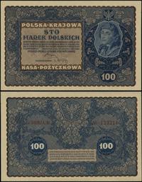 100 marek polskich 23.08.1919, seria IJ-M, numer