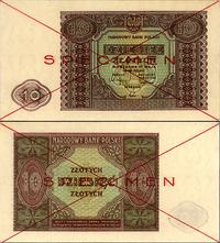 10 złotych 15.05.1946, SPECIMEN, Miłczak 126