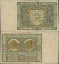 50 złotych 28.08.1925, seria X, numeracja 630643