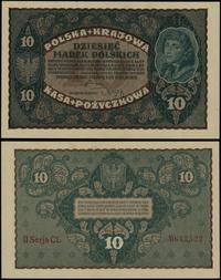 10 marek polskich 23.08.1919, seria II-CL, numer