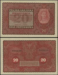 20 marek polskich 23.08.1919, seria II-AB, numer
