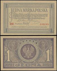 1 marka polska 17.05.1919, seria IBE, numeracja 