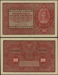 20 marek polskich 23.08.1919, seria II-BY, numer