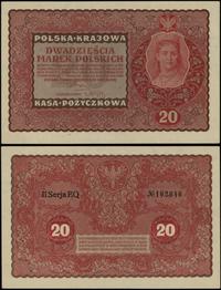 20 marek polskich 23.08.1919, seria II-EQ, numer